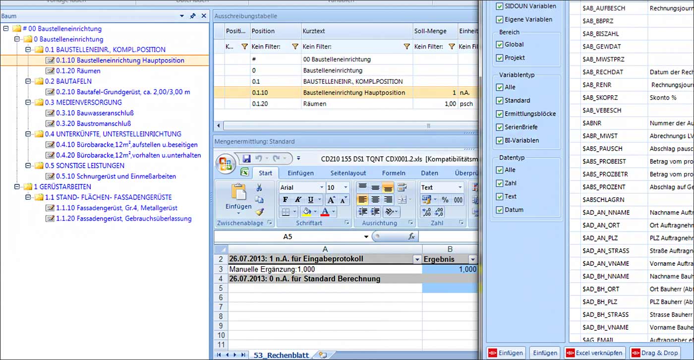 SIDOUN Globe mit dem Modul BI-Tools, Ihr Kreativwerkzeug