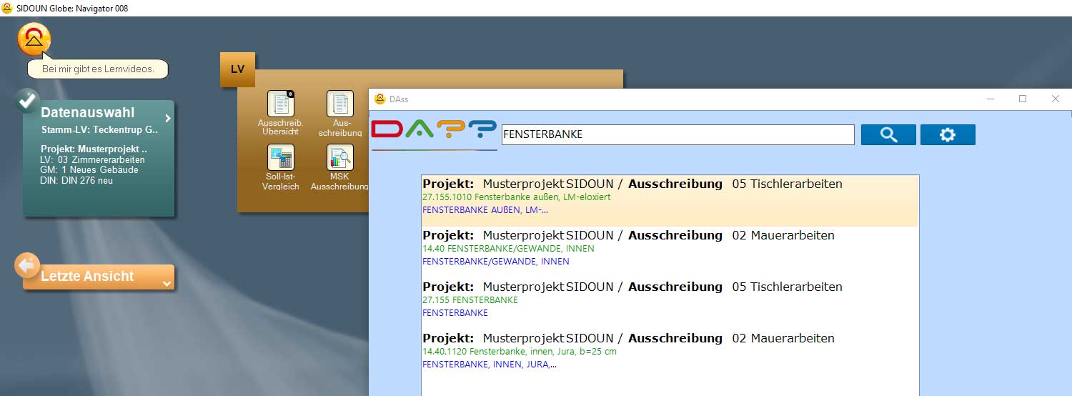 In SIDOUN Globe AVA-Software prompt Fehler Auffinden und Beheben